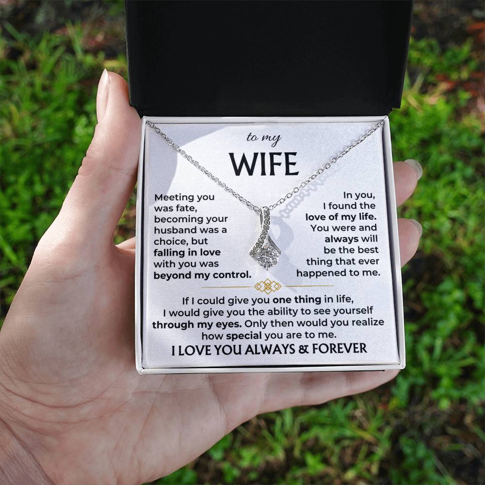 To my wife, you are the best thing that ever happened to me