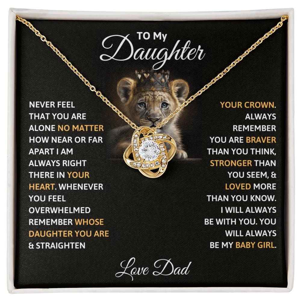 To my daughter, you will always be my baby girl